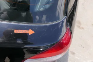Audi A3 8L Facelift Heckklappe Kofferraumklappe Klappe hinten schwarz LY9B - Bild 2