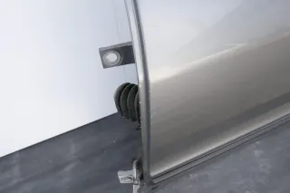 Audi 80 90 Limouisne Stufenheck Tür hinten links Rahmen Türblatt grau LY7P - Bild 3