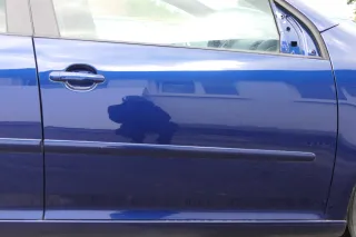 VW Golf 5 V 1K Tür vorn rechts Beifahrertür 4/5-Türer blau LD5Q nur TÜRBLATT - Bild 1