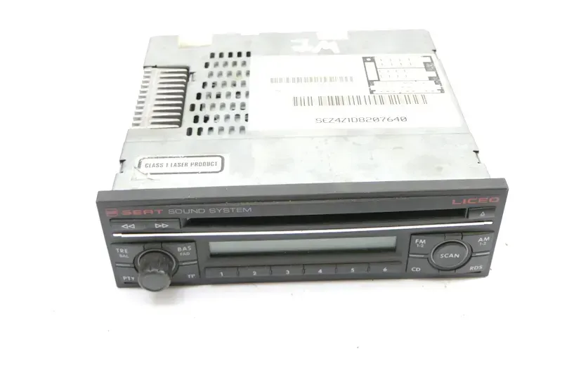 Seat Alhambra 7M Radio Beta CD Player 7M7035186B mit Code - Bild 1