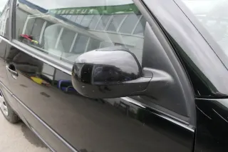 VW Lupo Arosa manueller Spiegel Außenspiegel rechts schwarz L041 uni mechanisch - Bild 1