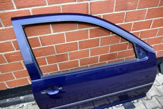 VW Golf 4 Tür vorne rechts Beifahrertür 3-Türer blau LB5N - Bild 3