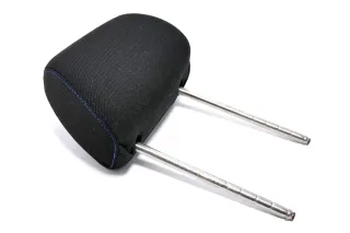 VW Golf 4 Bora Kopfstütze vorne oder hinten schwarz (blaue Näthe) - Bild 2