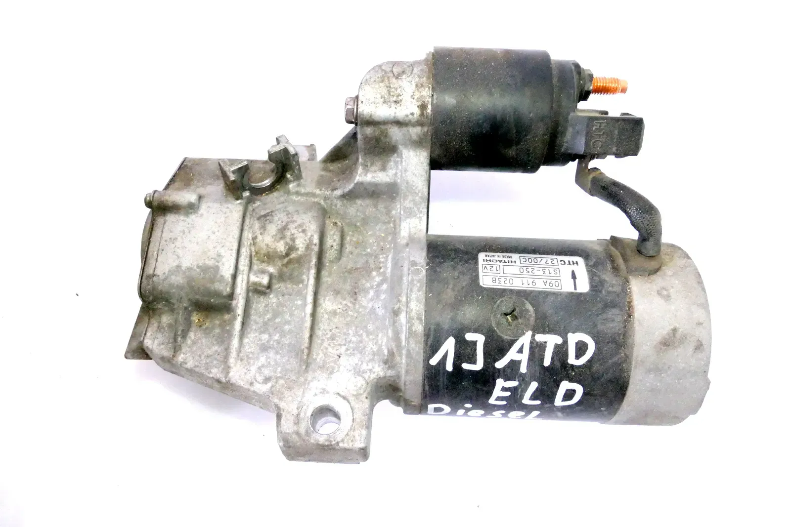 VW Golf 4 Sharan Anlasser Starter TDI Diesel Automatik 09A911023B - Bild 1