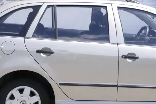 Skoda Fabia 6Y Combi Variant Kombi Tür hinten rechts gold beige gelb LF8F ohneAn - Bild 1