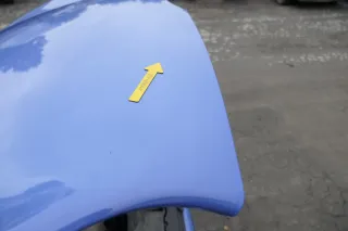 VW Lupo Motorhaube KLappe vorne blau LR5A - Bild 3