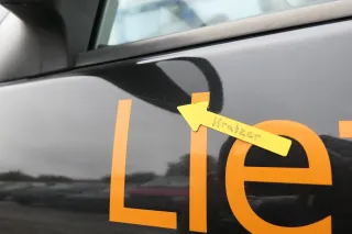 VW Polo 6N 6N2 Tür vorne links Fahrertür 2/3-Türer schwarz LC9Z blackmagic - Bild 5