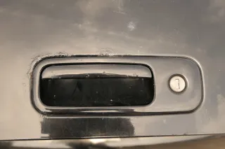 VW Lupo 6X Heckklappe Klappe Kofferraumklappe Scheibe schwarz L041 ohneAnbautei - Bild 3