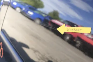 VW Golf 4 Bora Tür vorne links Fahrertür 2/3-Türer schwarz L041 ohne - Bild 8