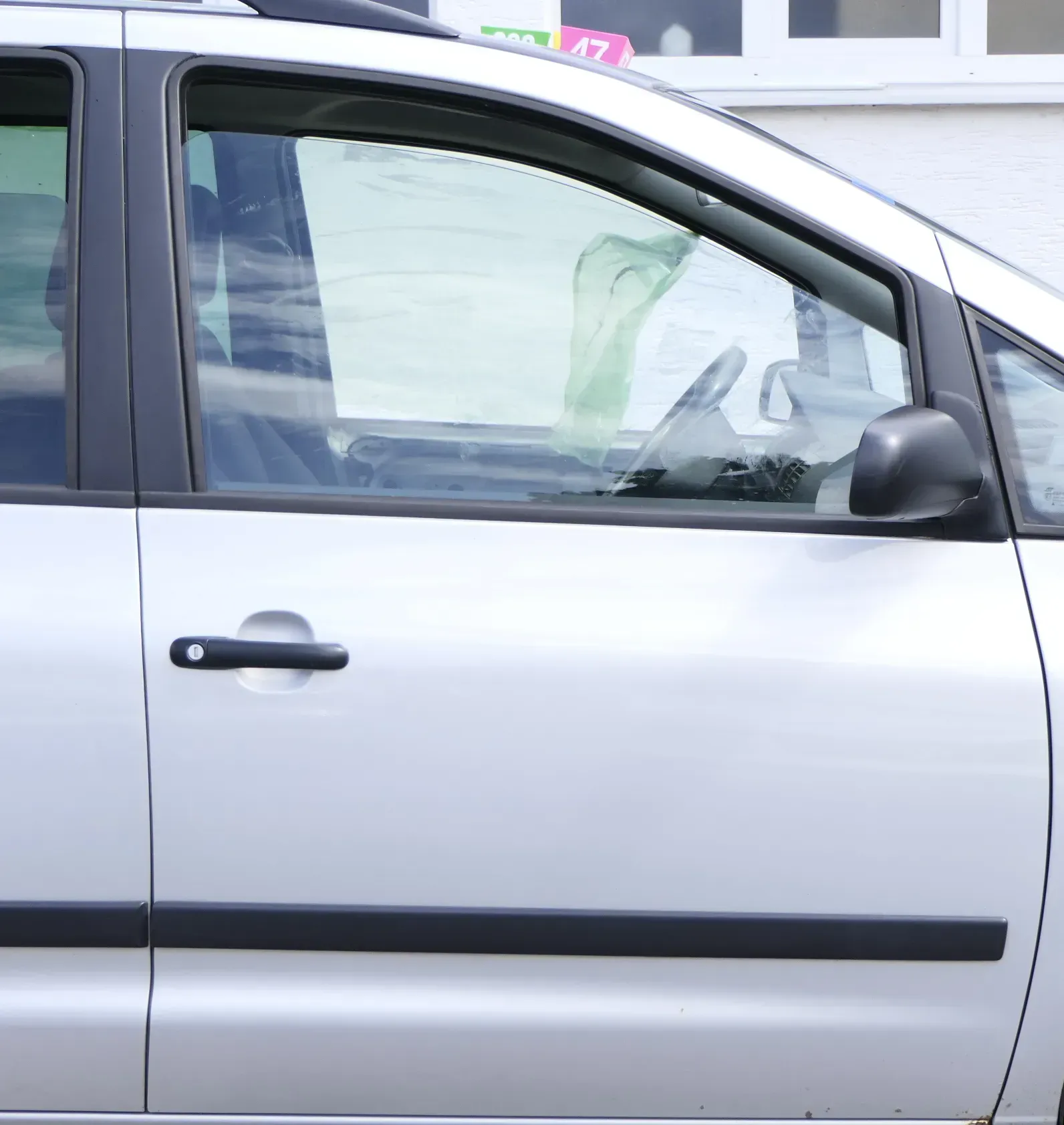 VW Sharan 7M Galaxy Tür rechts vorne Beifahrertür silber LB7Z ab2000 Facelift - Bild 1