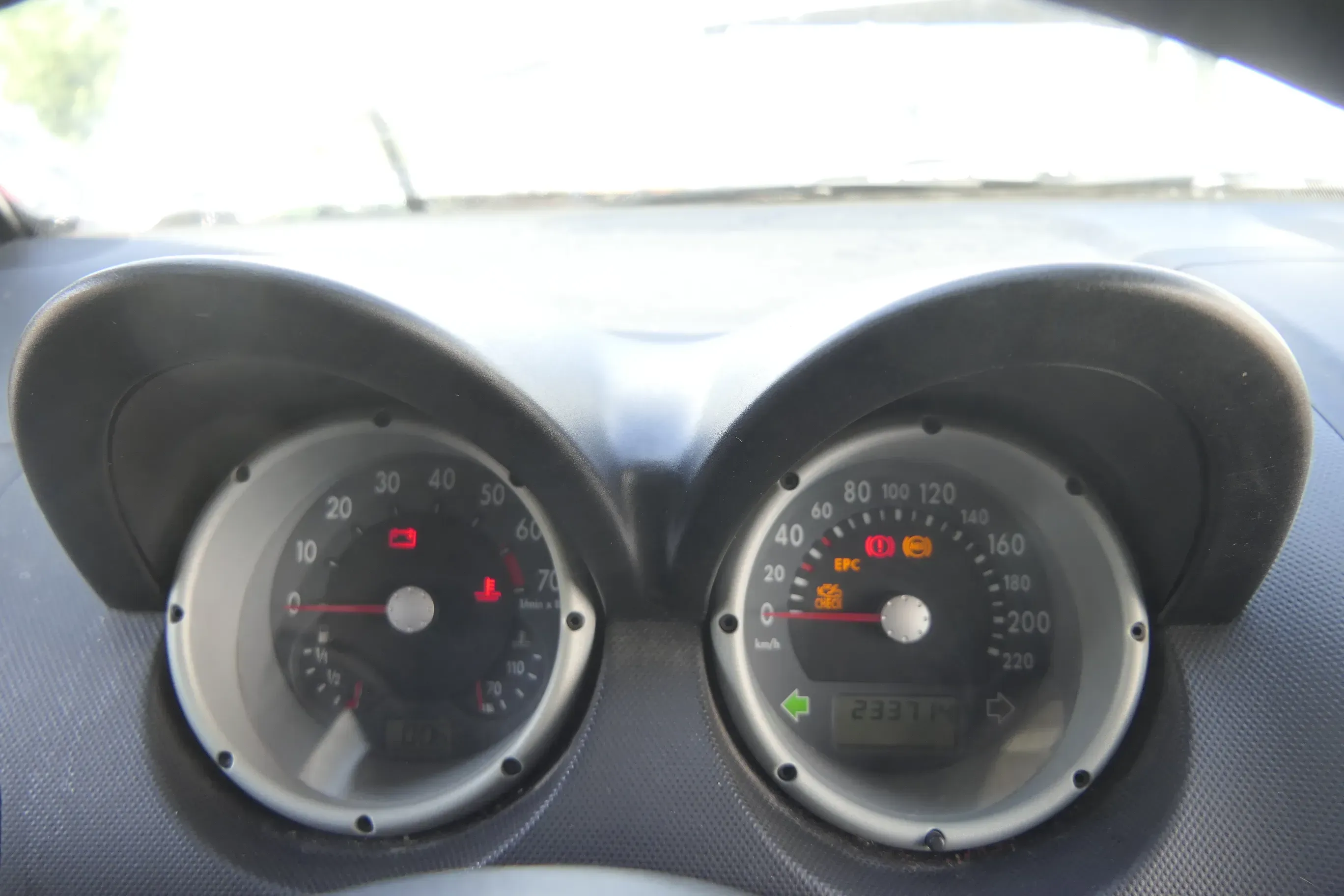 VW Lupo Tacho Tachometer Kombiinstrument 233.000km 6X0920801 1,4 16V 1,0 50PS 75 - Bild 1