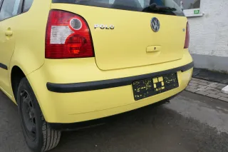 VW Polo 9N 9N3 Stoßstange Heckstoßstange hinten gelb LD1B - Bild 5