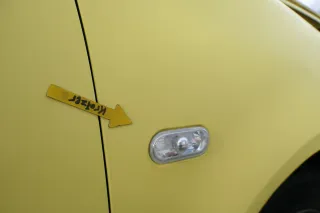 VW Polo 9N Kotflügel vorne rechts gelb LD1B bis ca.Bj.2004 - Rost - Bild 5