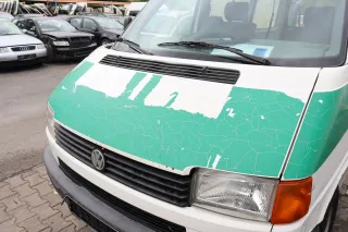 VW T4 Transporter Pritsche Motorhaube Haube Klappe vorne weiß L902 - Bild 2