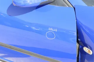 Seat Ibiza 6L Tür Beifahrertür 4/5-Türer vorne rechts blau LS5G surfblue ohenAnb - Bild 3