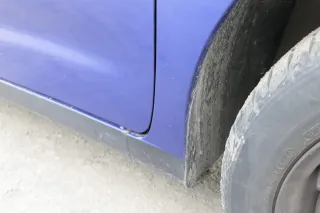 VW Caddy 9K Polo Variant 6Kv Kombi Kotflügel vorne rechts blau LS5N - Bild 3