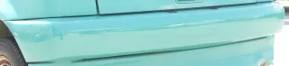 Polo 6N Stoßstange hinten NUR Oberteil der 2-geteilte Heckstoßstange grün LD6D - Bild 4
