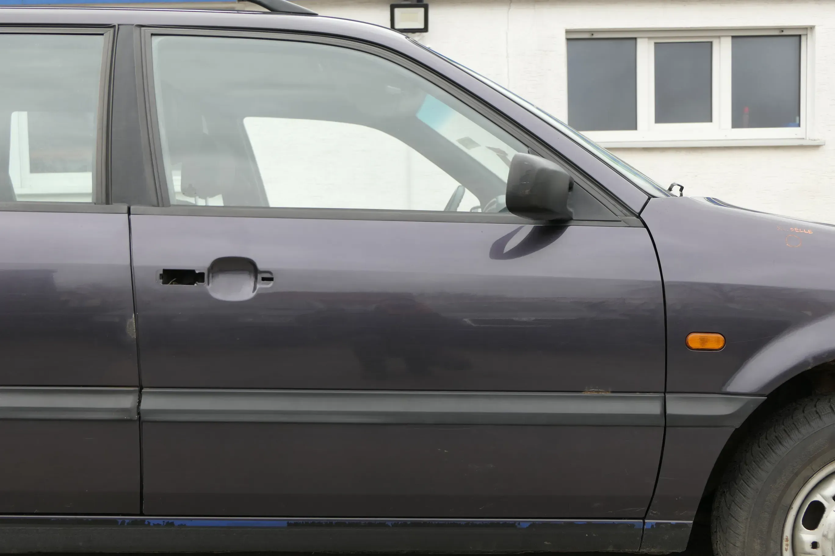 VW Passat 3A 35i Kombi Limo Tür vorne rechts Beifahrertür grau LC5P ohneAnbautei - Bild 1
