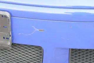 VW Polo 6N2 Stoßstange vorne Frontstoßstange Stoßfänger blau LA5C surfblue+Grill - Bild 5