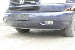 VW T4 Multivan Lange Version Stoßstange Frontstoßstange vorne blau LN5Y Nebelsch - Bild 3