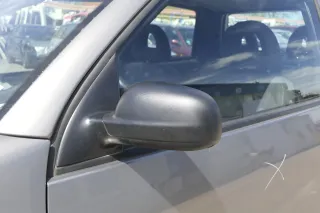 VW Lupo Arosa manueller Spiegel Außenspiegel links manuell schwarz matt großer - Bild 2