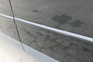 Audi A4 B6 8E Türblatt Tür hinten links schwarz LY9B bril Kombi Avant mit Rahmen - Bild 2