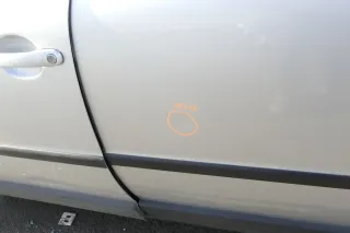 VW Passat 3B 3BG Kombi Variant Tür hinten links silber LA7W reflexsilber meta - Bild 3