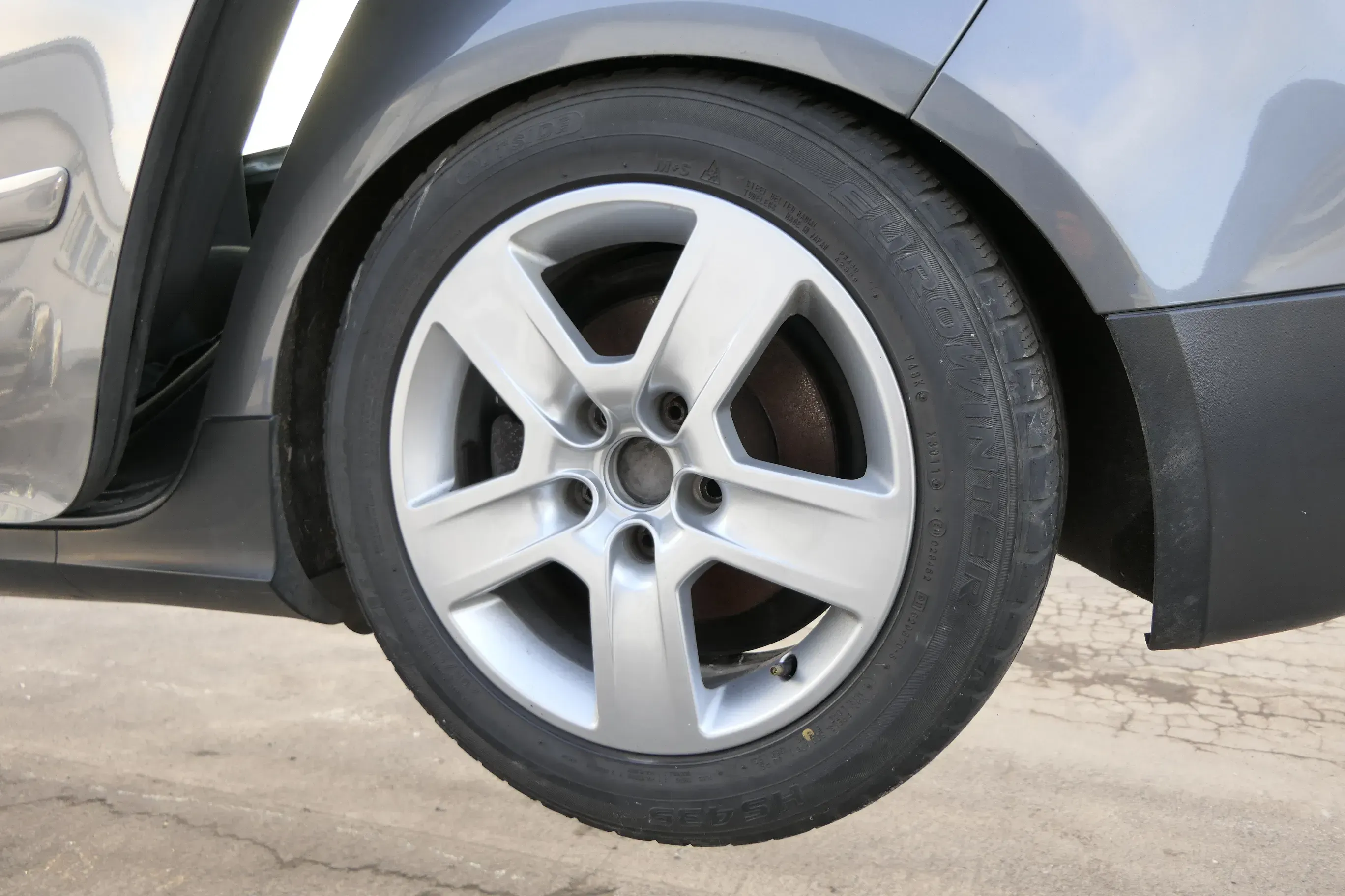 Audi A4 8E A6 4B Alufelgen Felgen 205/55 R16 91H Reifen wechseln 8E0601025BC - Bild 1