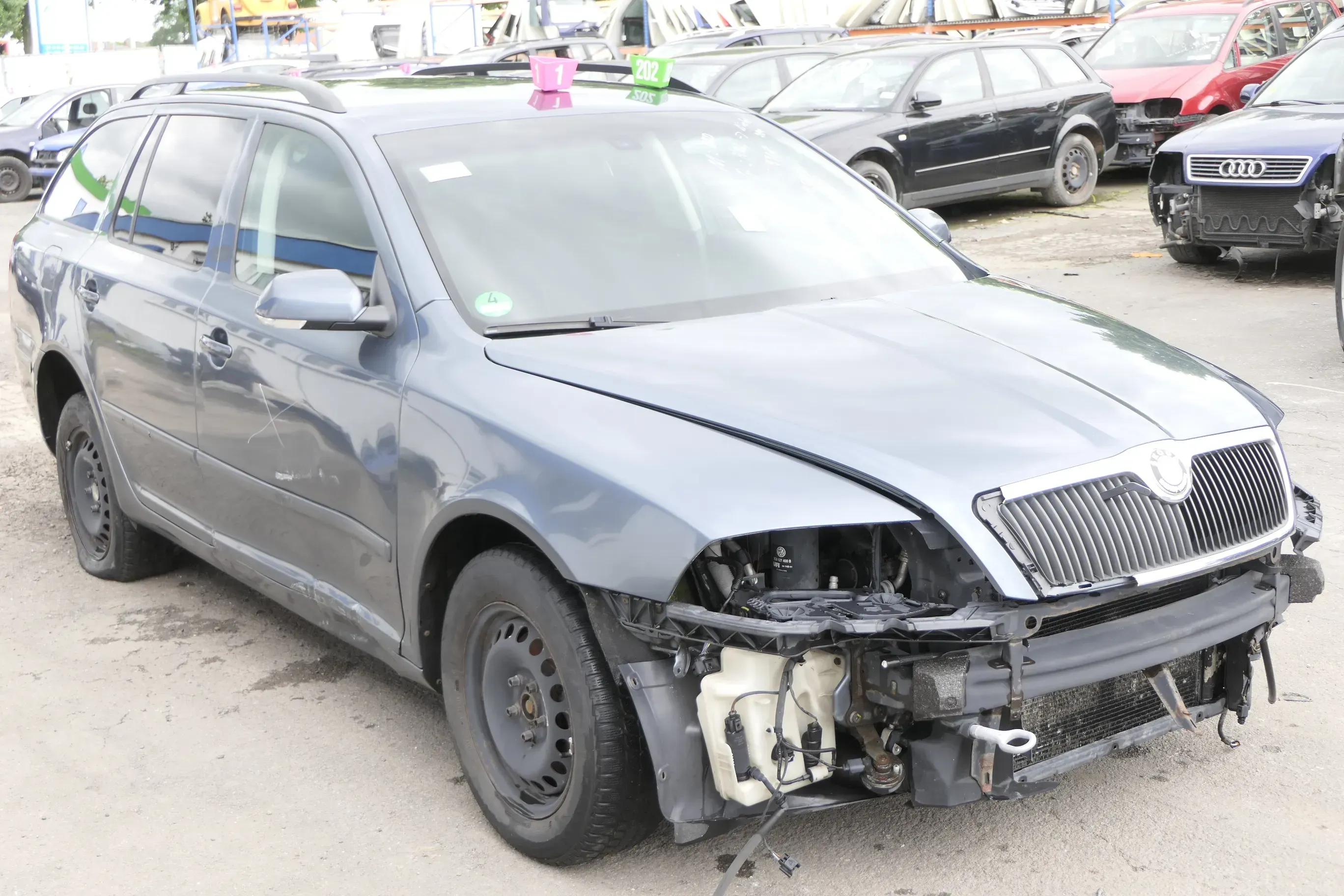 VW Golf 5 Octavia 1Z ektrischer Fensterheber Motor hinten links 1K0959703E L02 - Bild 1