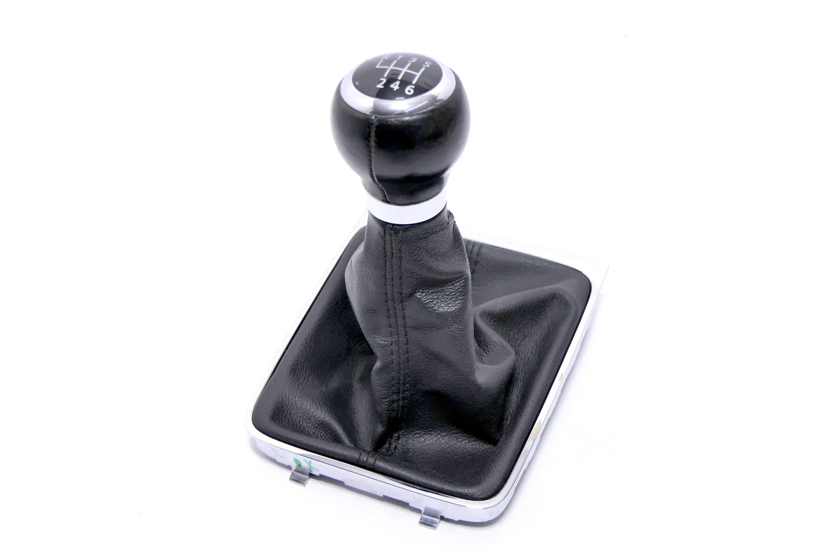 VW Passat 3C 6-Gang Schaltknauf Schaltsack Schaltung Schaltknüppel original schw - Bild 1