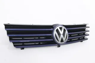 VW Polo 6N2 VW Zeichen Kühlergrill Grill blau LB5N indigoblau - Bild 3