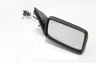 VW Golf 3 Vento manueller Spiegel Außenspiegel rechts mit Glas rot braun - Bild 1