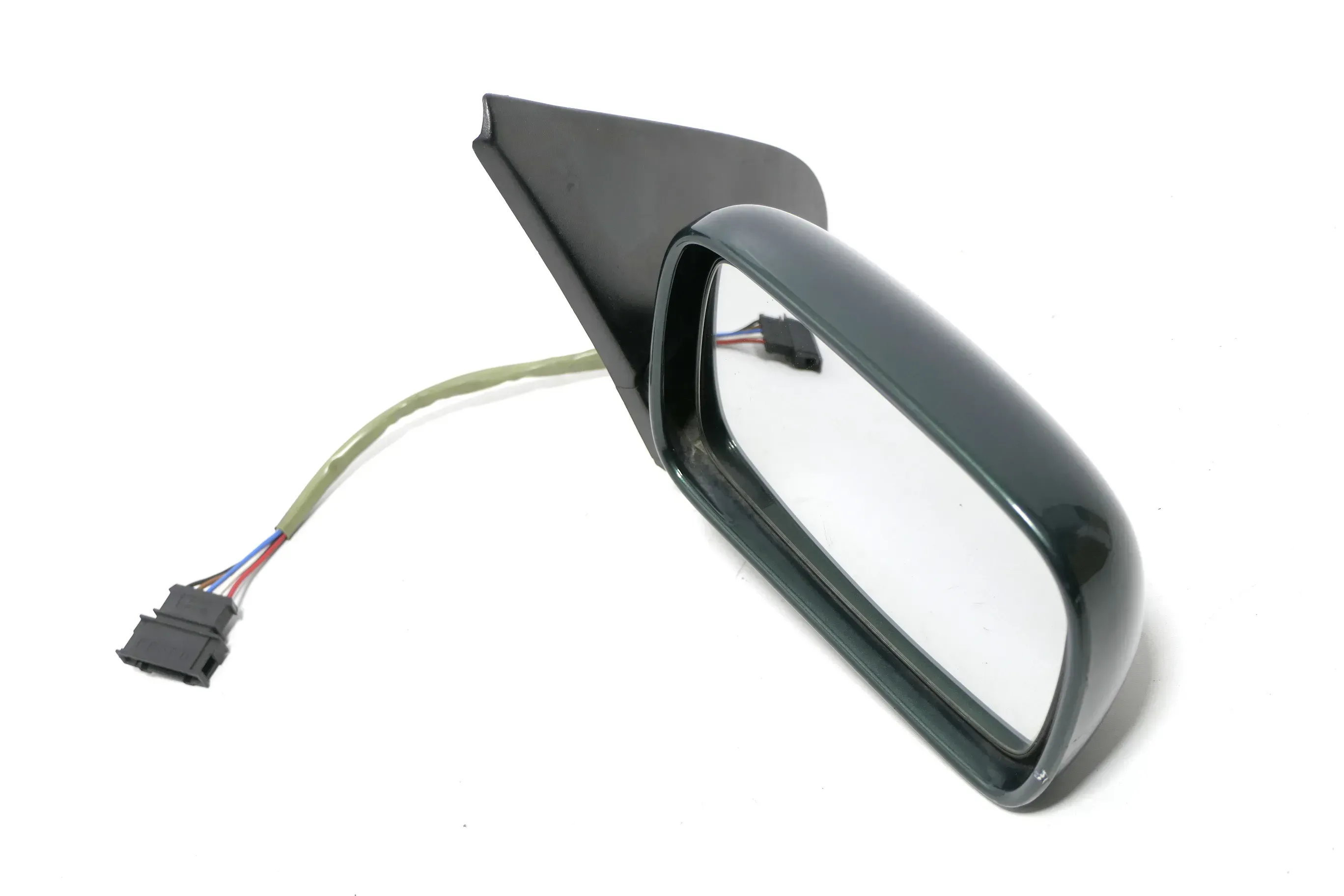 VW Polo 6N elektrischer elektrisch Spiegel Außenspiegel rechts grün LC6P +Glas d - Bild 1