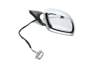 VW Passat 3B 3BG elektrisch Spiegel Außenspiegel rechts Glas grau silber LA7W - Bild 3