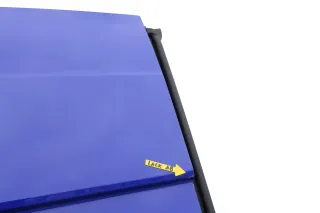 VW Crafter 7C MAN TGE Tür hinten links Heckklappe Hecktür Flügeltür blau R502 Ho - Bild 4