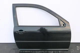 VW Golf 4 Tür vorne rechts Beifahrertür 2/3-Türer schwarz L041 uni - Bild 1