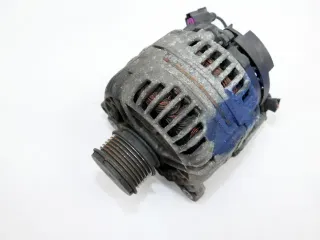 VW Golf 4 Audi A3 8L Lichtmaschine Generator 028903028E 120A +  Freilauf TDI - Bild 2