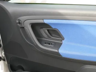 1x Skoda Fabia 5J Türverkleidung Verkleidung Tür vorne rechts blau Öffner - Bild 3