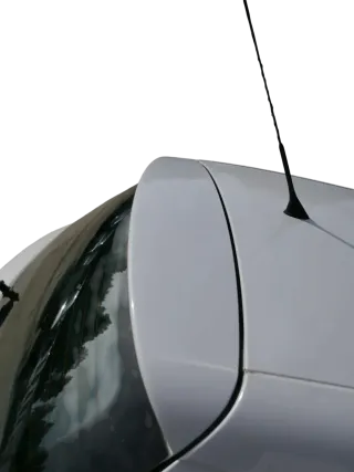 Skoda Fabia 5J Limousine Schrägheck Heckklappe hinten mit Scheibe weiß LF9E - Bild 12