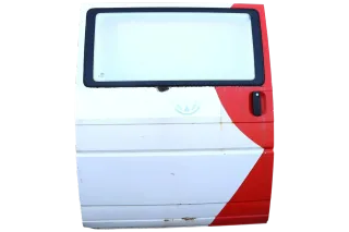 VW T4 Transporter Tür rechts Schiebetür Scheibe weiß Multivan Caravelle -Mängel - Bild 1