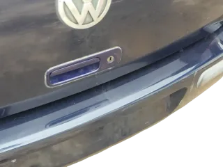VW Golf 4 Limousine Stoßstange hinten Heckstoßstange Stoßfänger blau LC5H - Bild 15