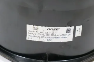 Audi Q7 4L A6 4F Box Lautsprecher 4F0035415B hinten rechts oder links Bose - Bild 5