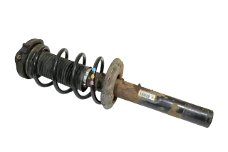 1x VW Golf 6 5K Federbein Stoßdämpfer Feder vorne Federn Benziner 1K0413031BF - Bild 1