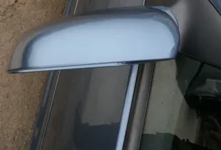 VW Golf 4 Bora elektrischer Spiegel vorne links Außenspiegel blau LD5X & Glas - Bild 4