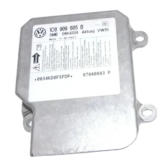 VW Passat 3BG T5 Steuergerät Airbag Airbagsteuergerät 1C0909605B Index 08 - Bild 1