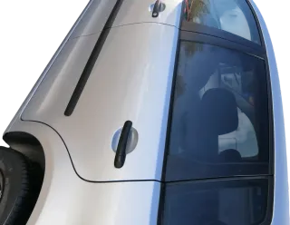 VW Polo 9N 9N3 Tür hinten links 4/5-Türer grau silber LA7W -ohne Anbauteile - Bild 4