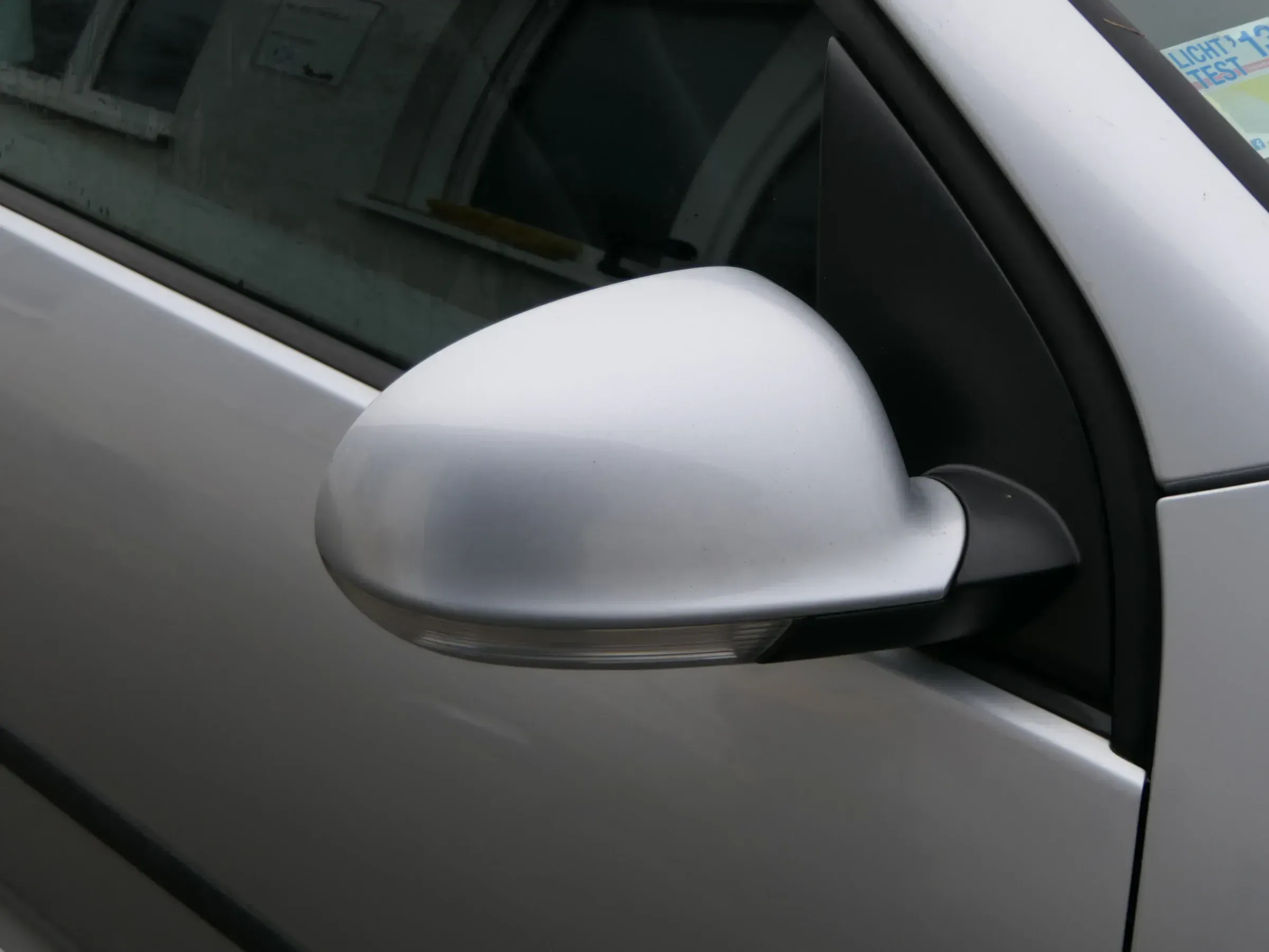 Golf 5 1K elektrischer Spiegel Außenspiegel rechts mit Blinker silber grau LA7W - Bild 1