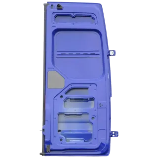 VW Crafter 7C MAN TGE Tür hinten links Heckklappe Hecktür Flügeltür blau R502 Ho - Bild 5