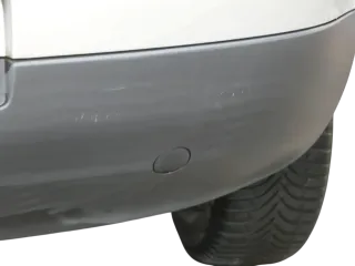 VW Golf 5 1K Limousine Stoßstange hinten Heckstoßstange nur Spoiler unten - Bild 3