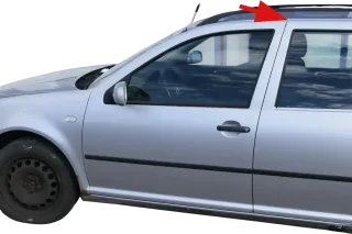 VW Golf 4 Dachdichtung Dichtung Dach oben links Fahrer 4-Türer Kombi Avant - Bild 2